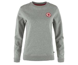 Fjallraven 87230-020-999 1960 Logo Badge Sweater W Sweatshirt Femme Grey-Melange Taille L