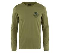FJALLRAVEN 87303-677 Forever Nature Badge LS M/Forever Nature Badge LS M Sweatshirt Homme Caper Green Taille XS