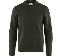 FJALLRAVEN 87320-633 Övik V-Neck Sweater M Sweatshirt Homme Dark Olive Taille XXXL