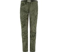 Fjallraven 89170-626 Karla Trousers Hydratic W Pants Femme Green Camo Taille 48