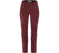 Fjällräven Nikka Trousers Curved - Pantalon trekking femme Bordeaux Red EU 36