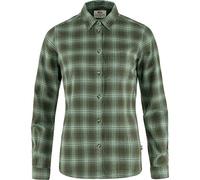 Fjall Raven - Chemise épaisse en coton organique - Övik Flannel Shirt W Deep Forest Patina Green pour Femme en Coton - Taille M - Vert Vert M