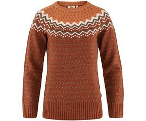 Fjallraven 89941-215-242 Övik Knit Sweater W Sweatshirt Femme Autumn Leaf-Desert Brown Taille XXS