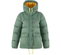 FJALLRAVEN 89995-614-161 Expedition Down Lite Jacket W Jacket Femme Patina Green-Mustard Yellow Taille M