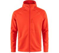 FJALLRAVEN Abisko Grid Fleece Hoodie M - Homme - Orange - taille M- modèle 2025
