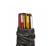 Fjallraven Abisko Shape Kit 2 poteaux de Rechange en Aluminium Rouge/Jaune 2 Personnes