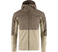 FJALLRAVEN Abisko Trail Fleece - Homme - Gris / Beige - taille S- modèle 2026