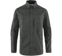 Fjallraven Abisko Trail Shirt LS, Gris foncé, XXL Homme