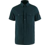 FJALLRAVEN Abisko Trekking Shirt Ss - Homme - Bleu - taille M- modèle 2026