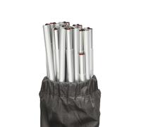 Fjallraven Abisko View 2 Pole KIT - Silver - 2 Persons - Durable Lightweight Abisko View 2 Aluminium Replacement Poles