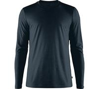 Fjallraven Abisko Wool Ls M Sweatshirt Homme, Dark Navy, L