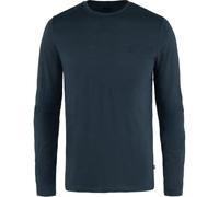 Fjällräven - Abisko Wool L/S - Haut à manches longues - XS - dark navy