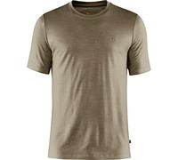 Fjällräven - Abisko Wool SS - T-shirt en laine mérinos homme Light Olive - S