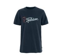 Fjallraven Archive Logo T-Shirt Classic Dark Navy