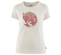 Fjallraven Arctic Fox Print T-Shirt W Womens, Chalk White, XL