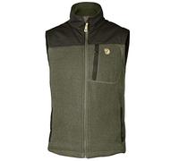 Fjallraven Buck Fleece Vest M Sports Mens, Laurel Green-Deep Forest, XS