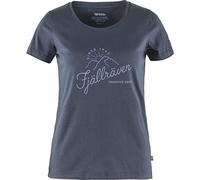 Fjallraven F83530 Sunrise T-shirt W Femme - Bleu marine - XL