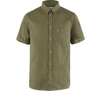 Fjallraven F87039-620 Övik Travel Shirt SS , Homme, Vert, M