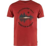 Fjallraven F87045-325 Forest Mirror T-Shirt M Deep Red S