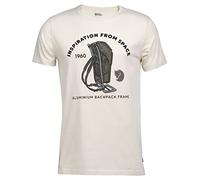 Fjallraven F87046-113 Space T-Shirt Print , Homme, Blanc Craie, XXL