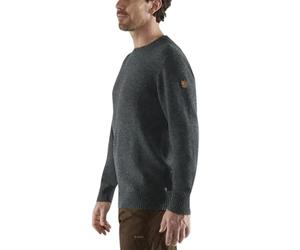 Fjallraven F87323-030 Övik Round-Neck Sweater M Dark Grey XS
