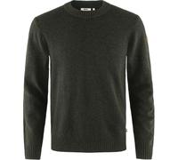 Fjallraven F87323-633 Övik Round-Neck Sweater M Dark Olive XS