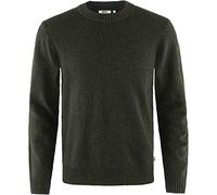Fjallraven F87323-633 Övik Round-Neck Sweater M Dark Olive XXXL