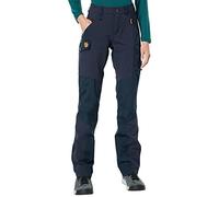 Fjällräven - Women's Nikka Trousers Curved - Pantalon de trekking - 44 - Raw Length - dark navy