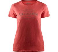 Fjallraven Fjällräven Est. 1960 T-Shirt W Tricot Femme, Dahlia, XL