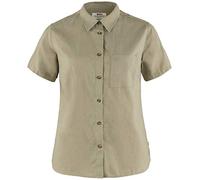 Fjallraven Femme Övik Travel W T shirt à manches courtes, Sable (Sand Stone), XL EU