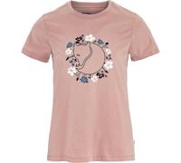 Fjällräven T-shirt femme Fjällblomster Fox Chalk Rose Taille M