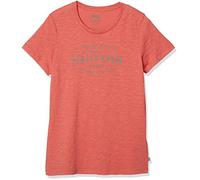 Fjallraven Fjällräven Est. 1960 T-Shirt W Tricot Femme, Dahlia, XL