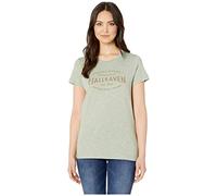 Fjallraven Fjällräven Est. 1960 T-Shirt W Tricot Femme, Vert (Sage Green), S