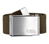 Fjallraven Fjällräven FJÄLLRÄVEN Mixte Canvas Belt Ceinture, Vert (Dark Olive), Taille unique EU