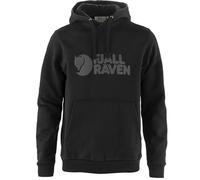 Fjällräven Sweat à capuche Logo Hoodie – Noir – Homme – Taille M
