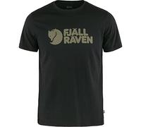 T-shirt Fjällräven Logo manche courte noir - S