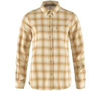 FJALLRAVEN Fjällräven Övik Flannel Shirt W - Femme - Jaune / Beige - taille XS- modèle 2026