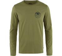 FJALLRAVEN Forever Nature Badge LS M Sweatshirt, Caper Green, L Homme