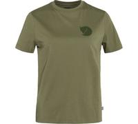 FJALLRAVEN Fox Boxy Logo Tee W - Femme - Vert - taille L- modèle 2027