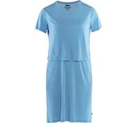 FJALLRAVEN Haut Coast T-Shirt Dress W Robe Femme S Bleu (River Blue)
