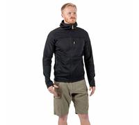 Fjallraven Homme Abisko Trail Fleece Sweat polaire capuche, Noir, S EU