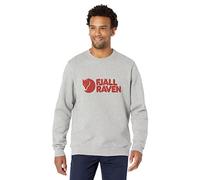 Fjällräven Pull Logo Sweater manches longues gris/rouge Taille S