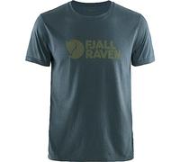 Fjallraven Homme Fjällräven Logo T-shirt M T Shirt, Bleu Marine, L EU