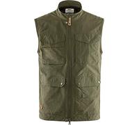 Fjallraven Homme Travellers Mt Vest M Gilet, Vert laurier, S EU