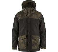 Fjallraven Homme Värmland Wool M Jacket, Dark Olive-Dark Olive Camo, M EU