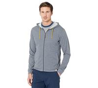 Fjallraven Hoodie M High Coast Lite Sweat à Capuche et Fermeture éclair Homme, Bleu (Bleu Marine), L