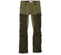 Fjallraven Keb Trousers Curved W Reg Pants Womens, Deep Forest-Laurel Green, 48 EU