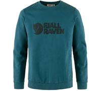 FJALLRAVEN Logo Sweater - Homme - Bleu - taille L- modèle 2025