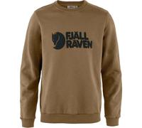 Fjällräven Sweatshirt Logo Sweater Wood Brown – coton organique – Homme Taille M