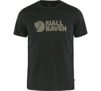 T-shirt Fjällräven Logo manche courte noir - S